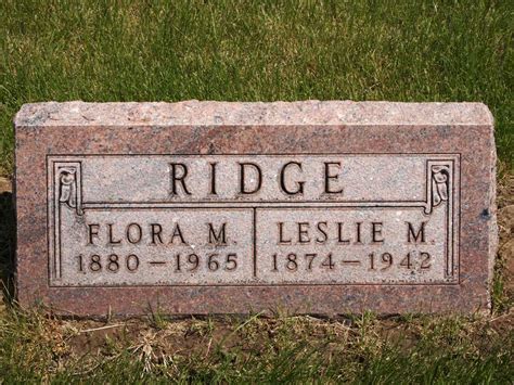 Flora M Maupin Ridge M Morial Find A Grave