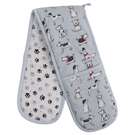 Wilko Posh Dogs Double Oven Glove Wilko