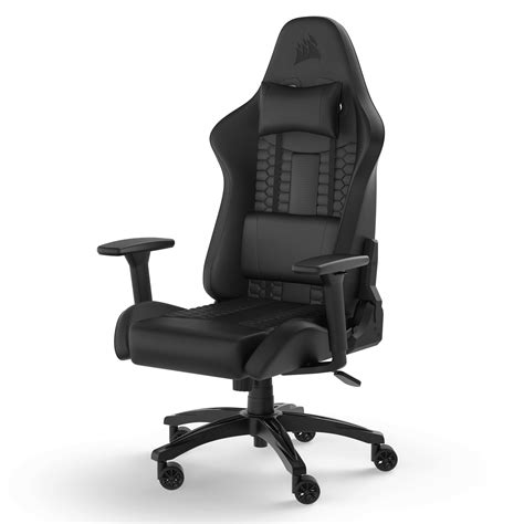 Corsair TC100 Relaxed Gaming Chair Leatherette Black