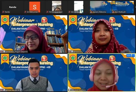 Rayakan Hut Ppni Ke Dpd Ppni Kota Malang Gelar Webinar Enterpreneur