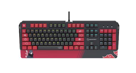 Teclado Gaming Mec Nico Al Mbrico Checkpoint Naruto Kx Rgb Edici N