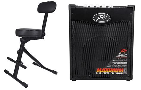 Peavey Max 110 100w Electric Bass Guitar Amplifier Combo Amp 10 Speaker Throne 219 95