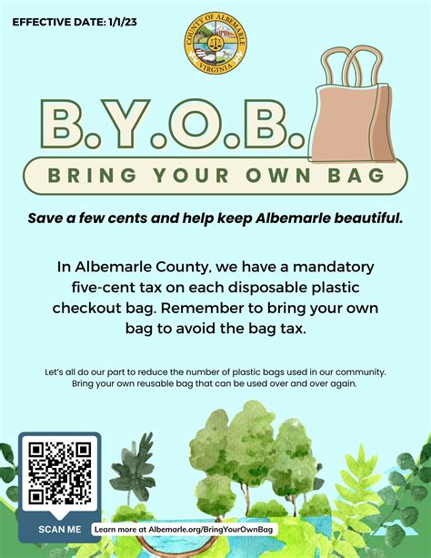 Bring Your Own Bag Albemarle County VA