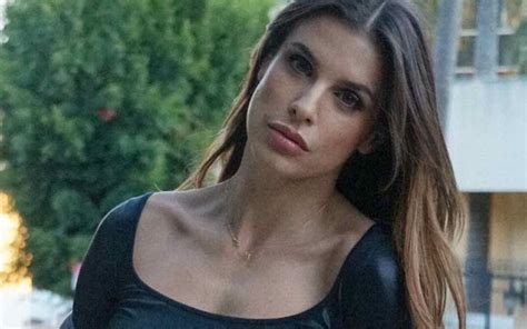 Elisabetta Canalis Senza Freni Lingerie In Pizzo Si Vede Praticamente Tutto