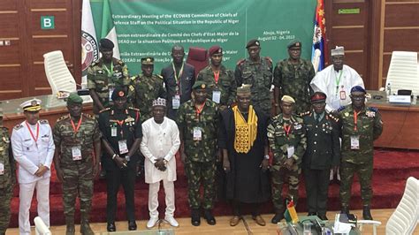 ECOWAS Military Leaders Outline A Plan For Eventual Military