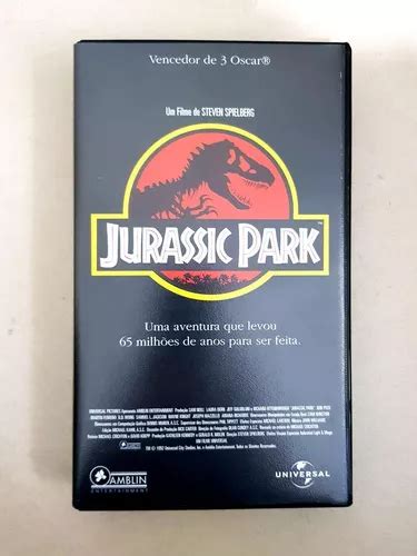 Fita Vhs Jurassic Park Usado MercadoLivre