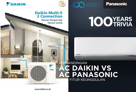 PERBANDINGAN AC PANASONIC VS AC DAIKIN. MANA YANG LEBIH UNGUL