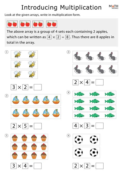 2nd Grade Multiplication Worksheets Math Monks Worksheets Library