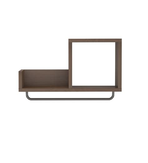 Buy Engineered Wood Wall Shelf In Melamine Finish Online Modern Wall