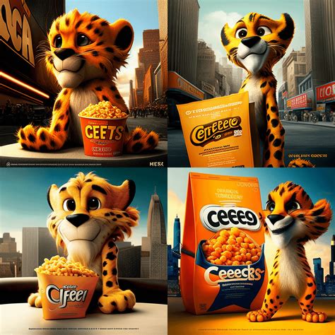 Poster for a 2010 PG rated CGI movie about Cheetos' mascot "Chester ...