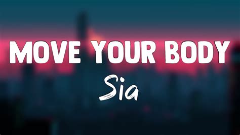 Move Your Body Alan Walker Remix Sia Letra Youtube