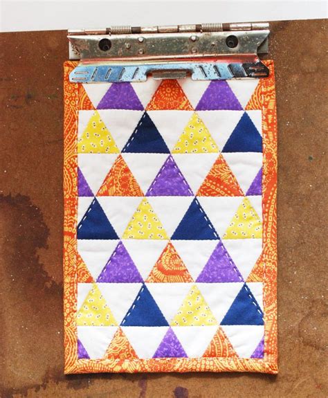 Epp Halloween Ish Triangle Mug Rug Wild Olive Fabric Projects