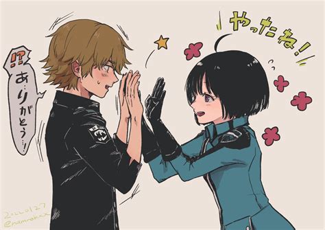 Amatori Chika And Ema Yuzuru World Trigger Drawn By Naminoko Danbooru