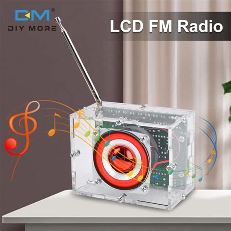 Diymore Rda5807 Fm Digital Radio Diy Kit Diy Electronic Kit Radio