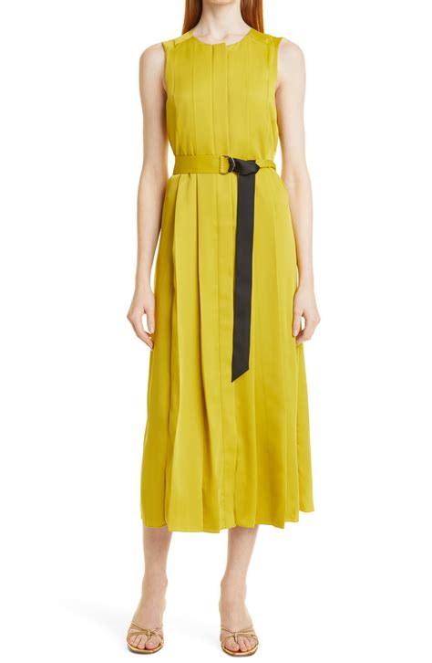 Upc 025321000065 Ted Baker London Sleeveless Pleated Dress Size 3 In