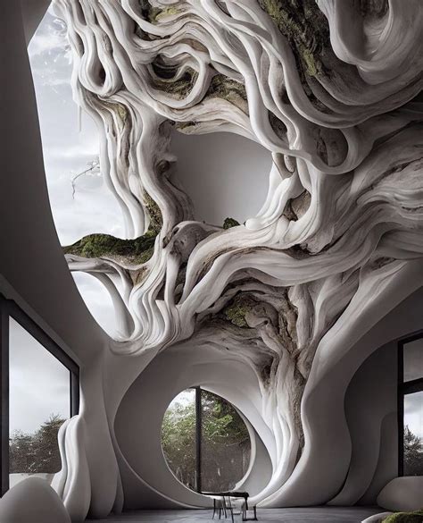 Biomorphic Architecture Inspired By Mycelium En 2024 Maison Organique