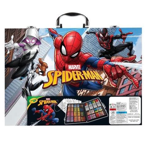 Crayola Marvel Spider-Man Inspiration Art Case Spiderman, Hobbies ...