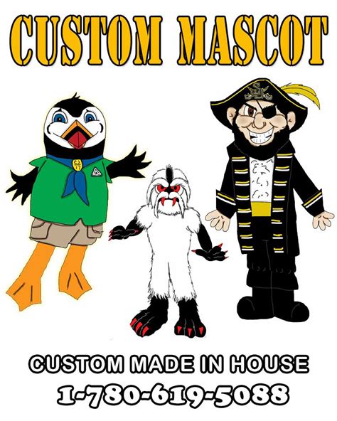 Custom Mascot Canada And Usa Custom Character Design