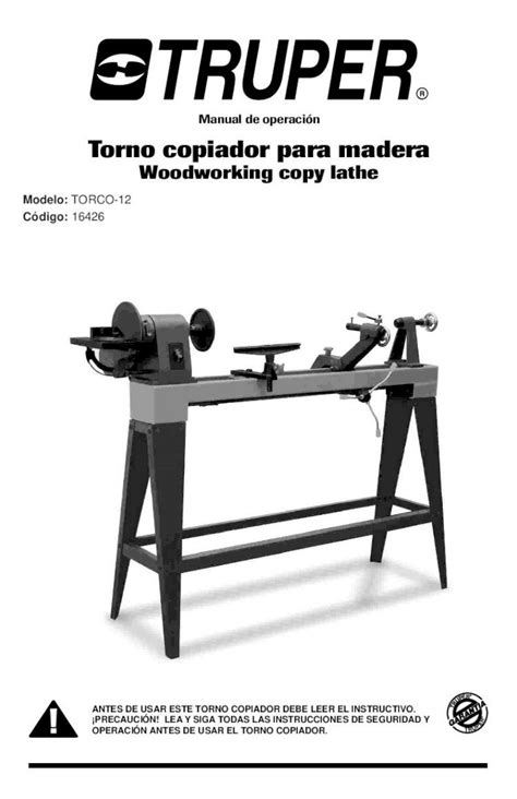 PDF Torno Copiador Truper DOKUMEN TIPS