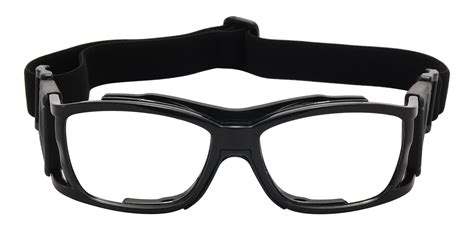 Jarrett Sports Goggles Prescription Glasses - Black(Not For Helmet Use ...