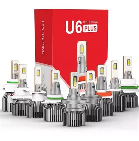 Par Luces Turboled Canbus U6 Plus 18000 Lumen Sosegur Cuotas Sin