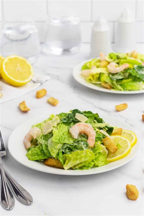 Shrimp Caesar Salad The Kitchen Magpie