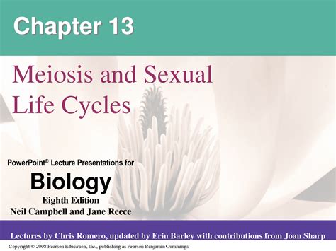 Solution Cell Biology Meiosis And Sexual Life Cycles Studypool