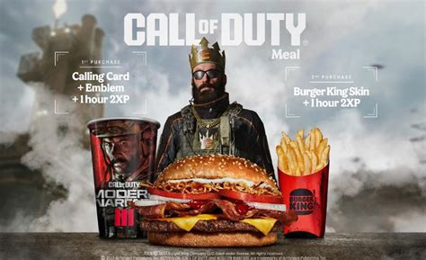 Burguer King Y Call Of Duty Modern Warfare Iii Traen Nueva Colaboraci N