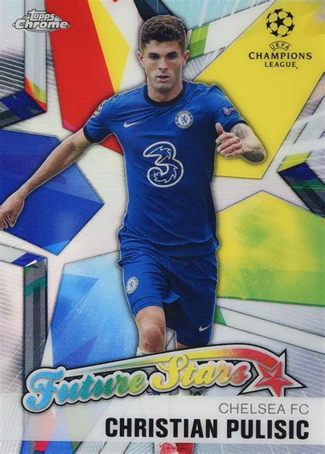 Christian Pulisic Topps Chrome Uefa Champions League Fs Cp Future