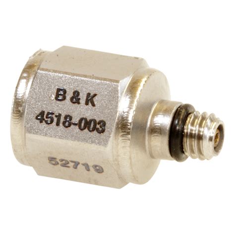 B K Type 4518 003 Miniature Hex CCLD Accelerometer 100 MV G Adhesive