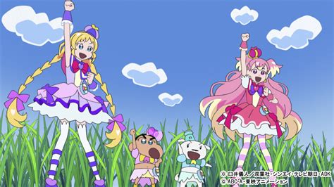 土曜夕方『クレヨンしんちゃん』×日曜朝『わんだふるぷりきゅあ！』奇跡のコラボレーションが実現｜しんちゃんニュース｜クレヨンしんちゃん｜テレビ朝日