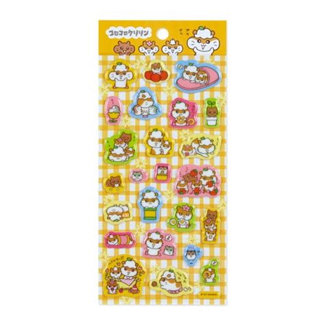 Coro Coro Kuririn Sticker Sheet Sanrio