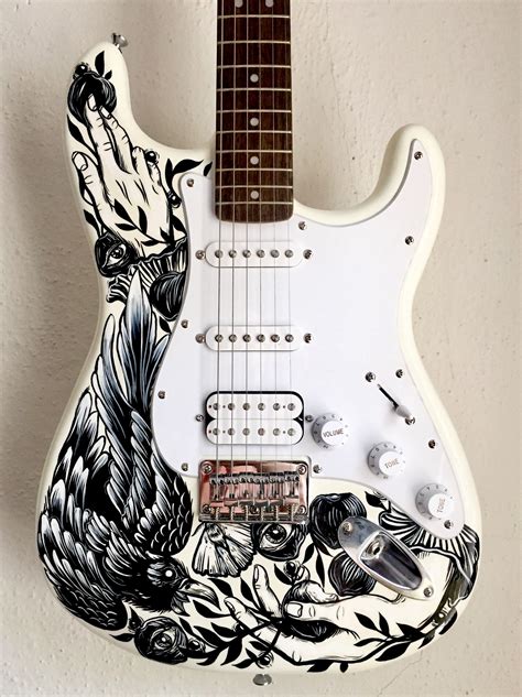 Custom Hand Painted Fender Bullet Strat For Atlanta United S Man Of