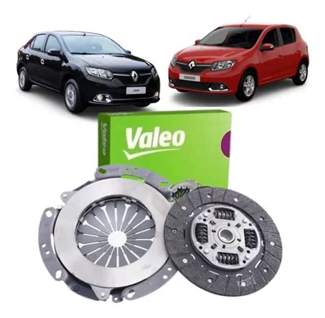 Kit Embreagem Renault Logan Sandero 1 6 8 16v Easy R Valeo