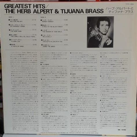 Herb Albert T J B Greatest Hits Vinilo Japones Musicovinyl Cuotas