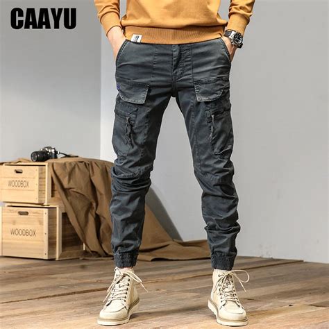 Caayu Pantalones Cargo Informales Y K Para Hombre Pantal N De Ch Ndal