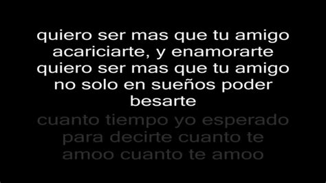 Leo Rey - Quiero ser mas que tu amigo Letra HD Chords - Chordify