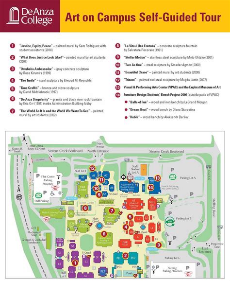 De Anza Campus Map - Alvina Margalit