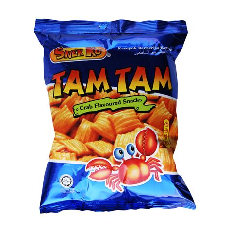 Snek Ku Tam Tam Crab Flavoured Snack 80g — Tradewinds Oriental Shop