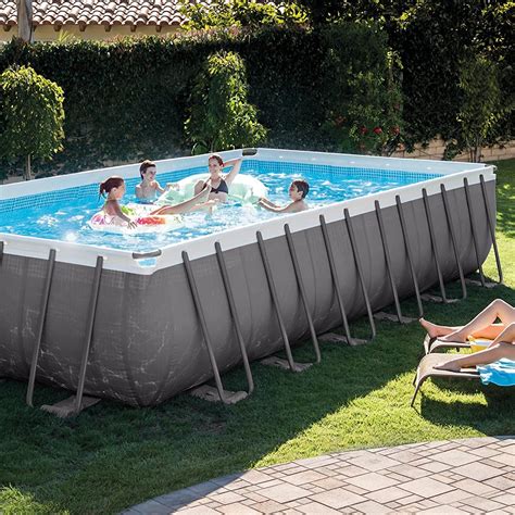 Intex Foot By Foot By Inch Rectangular Ultra Frame Pool