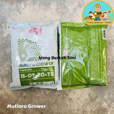 Pupuk Meroke Mutiara Grower Npk Kg Kemasan Original Pabrik Lazada