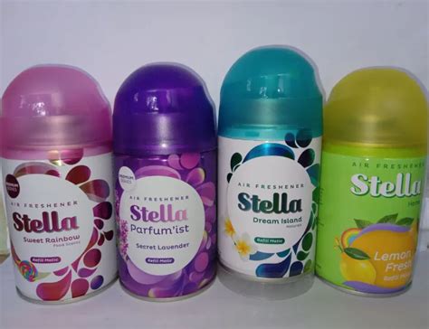 Stella Refill Matic 225 Ml Pengharum Ruangan 4 Varian Lemon Lavender