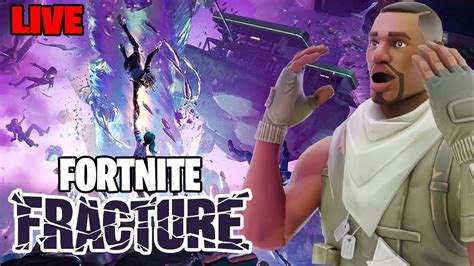 Fortnite Fracture Event Happening Now Youtube