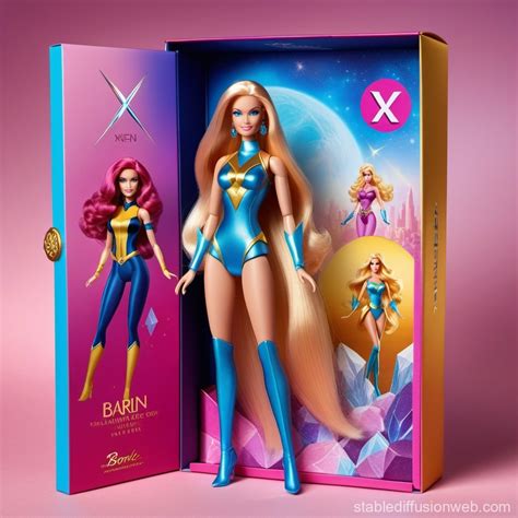 X Men Characters As Luxury Barbie Dolls Collection Stable