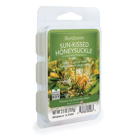 Sun Kissed Honeysuckle Wax Melts Illumiscents Highly Fragrant Soy Blend 25oz 1 Pack