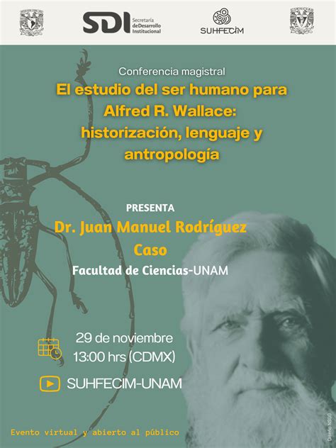 El Estudio Del Ser Humano Para Alfred R Wallance Historizaci N