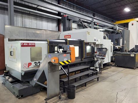 Awea Yama Seiki Sp Bridge Type Vertical Machining Center Adams