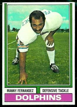 Manny Fernandez - 1974 Topps #365 - Vintage Football Card Gallery