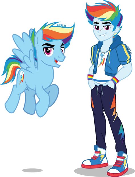 Rainbow Dash Boy Version