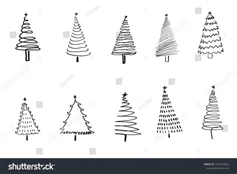 drawing christmas tree  drawing christmas tree sketch png